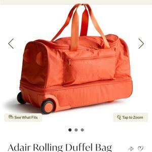 Vera Bradley Adair Rolling Duffel Bag